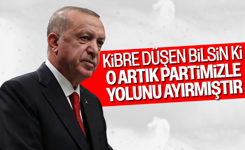 Cumhurbaşkanı Erdoğan: Partimizde şahsi çıkarlarını davasının üzerine çıkaranlara yer yok