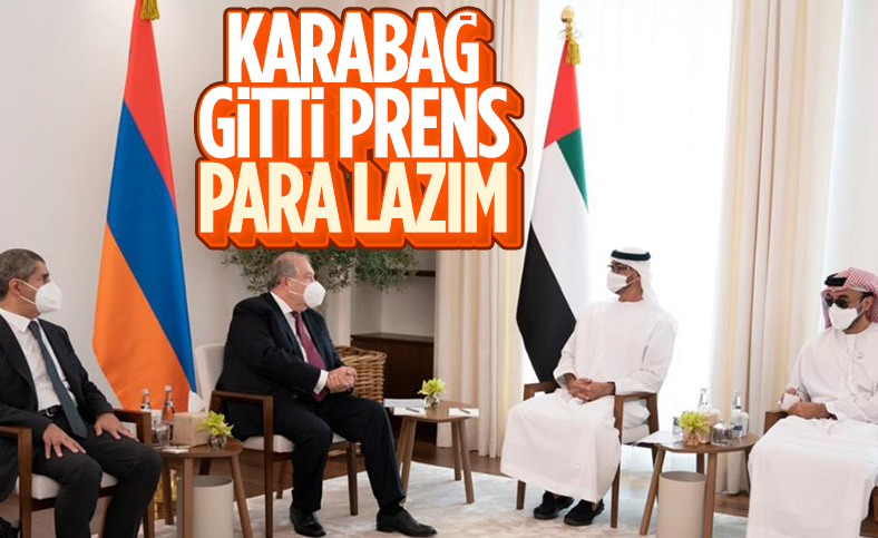 Sarkisyan, BAE'de Zayed ile görüştü