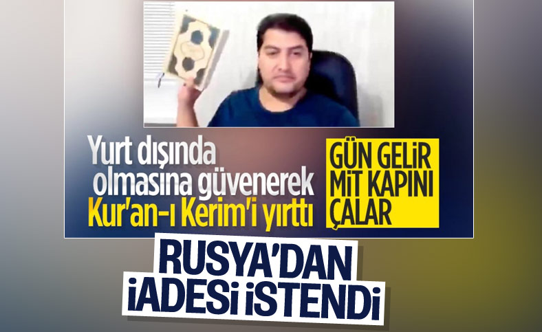 Kur'an-ı Kerim'i yırtarak hakarette bulunan kişi hakkında soruşturma açıldı
