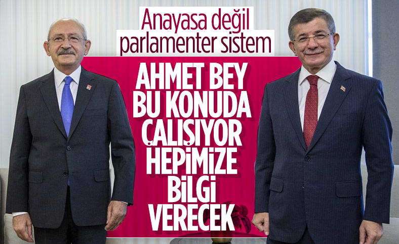 Kılıçdaroğlu: Parlamenter sistem için Davutoğlu hazırlık yapıyor
