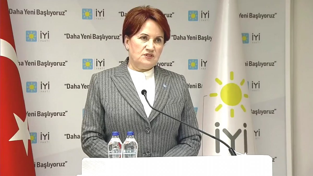 Meral Akşener: I wish it wasn't like that, sorry # 1