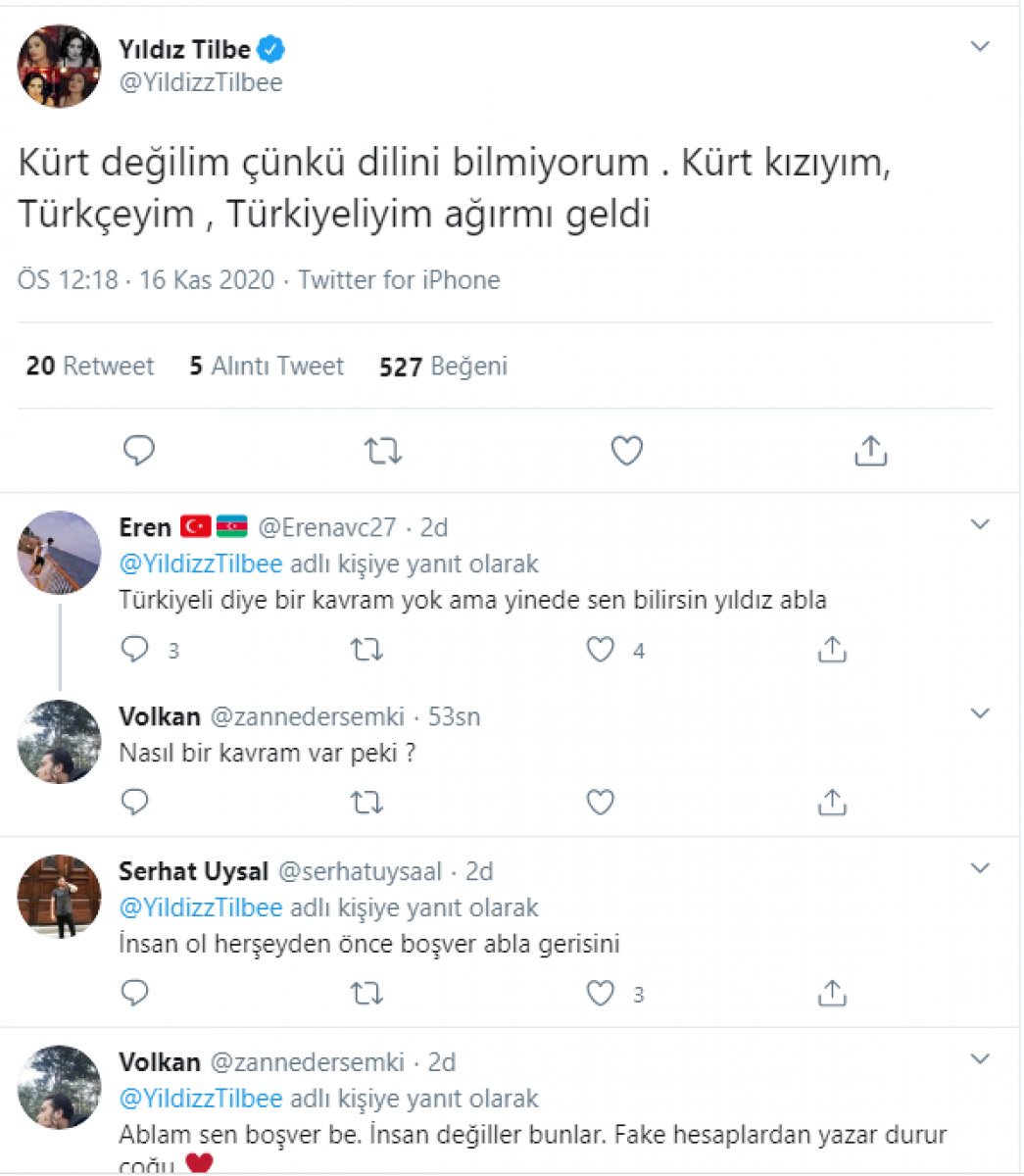 Yıldız Tilbe: Ne Kürt üm ne de Türk üm #2