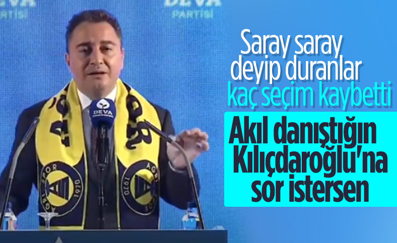 Ali Babacan saray siyasetine başladı
