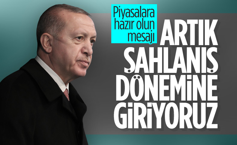 Cumhurbaşkanı Erdoğan: Ülkemiz şahlanış dönemine giriyor
