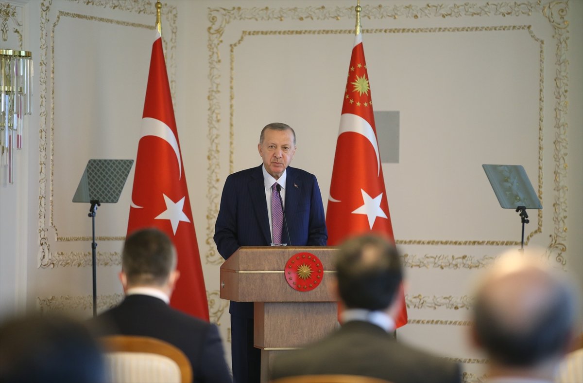 Cumhurbaşkanı Erdoğan, TİM heyetini kabul etti #1