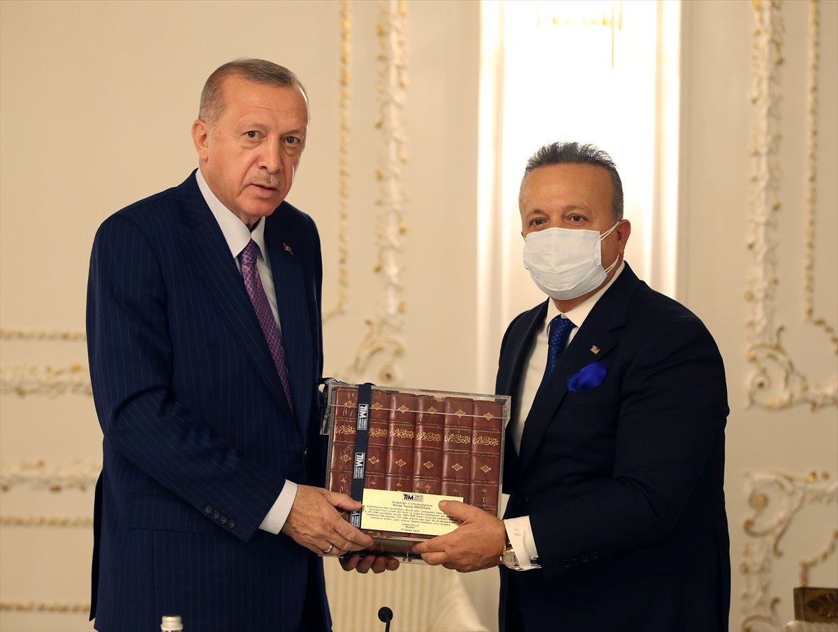 Cumhurbaşkanı Erdoğan, TİM heyetini kabul etti #2