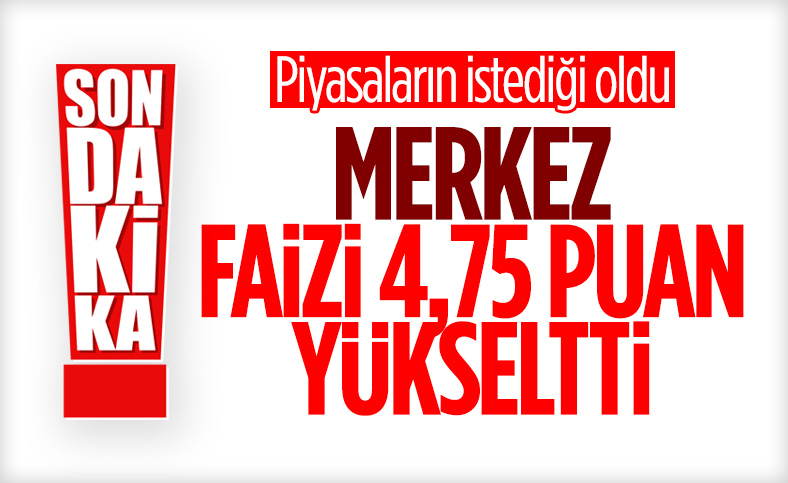 Merkez Bankası piyasaların beklediği faiz kararını açıkladı