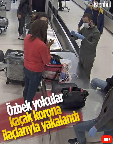 İstanbul Havalimanı'nda, iki yolcuda kaçak koronavirüs ilacı ele geçirildi