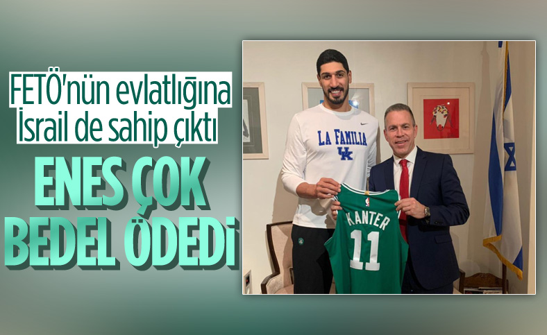 Enes Kanter ile İsrailli bürokrat Gilad Erdan, bir araya geldi