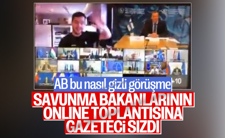 Hollandalı gazeteci, AB savunma bakanlarının 'gizli' toplantısına sızdı