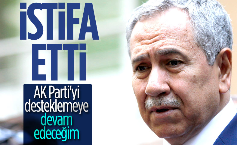 Bülent Arınç, YİK üyeliğinden istifa etti