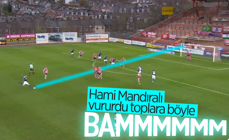 Danny Rowe frikikten harika bir gol attı