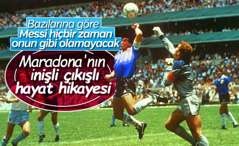 Dünyanın en iyi futbolcularından biri: Diego Maradona