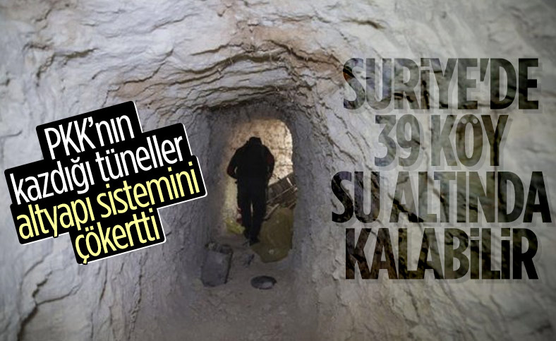 PKK'nın tünelleri baraj faciasına davetiye çıkarıyor