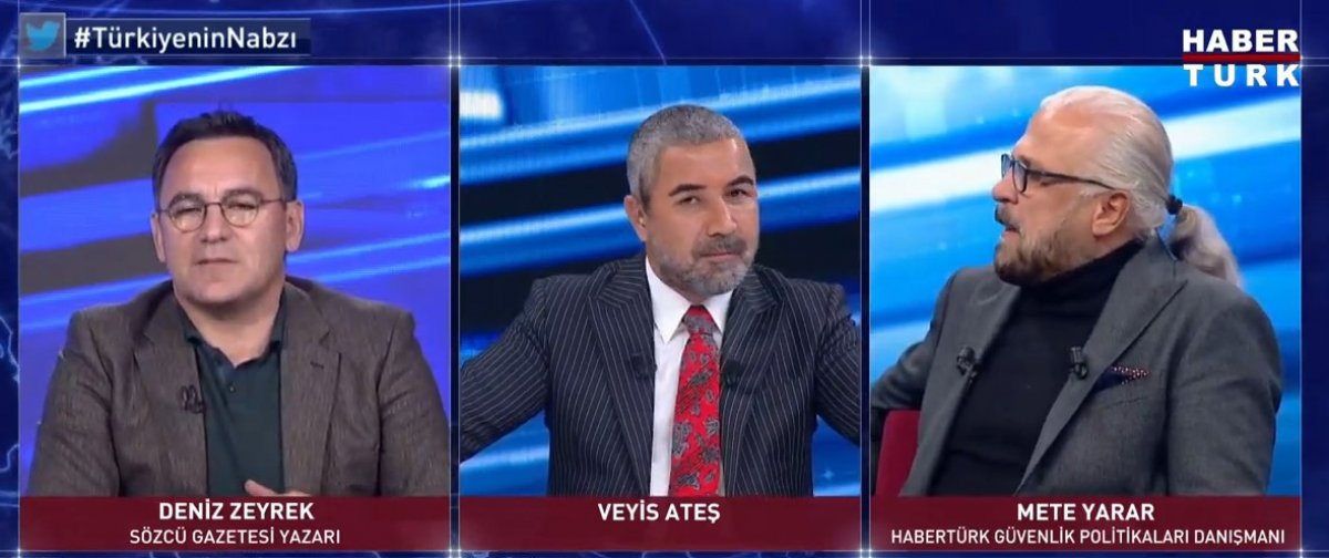 Rat controversy between Mete Yarar and Deniz Zeyrek in Habertürk # 4