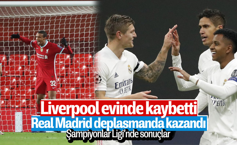 Şampiyonlar Ligi'nde gecenin sonuçları