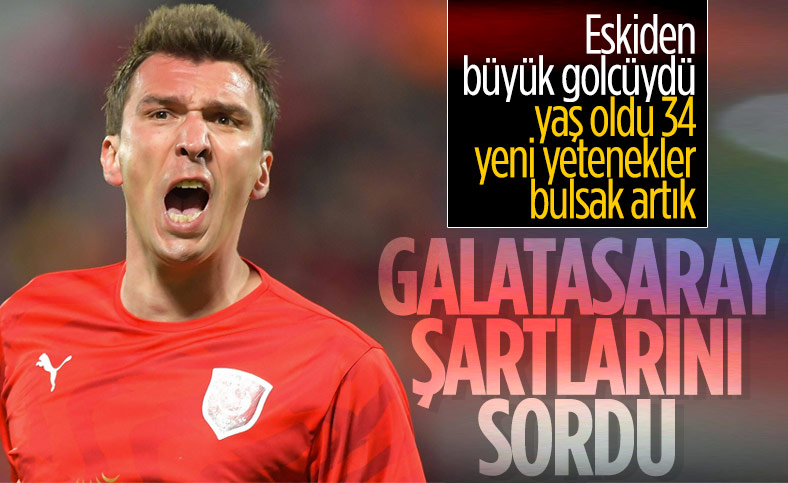 Galatasaray, Mario Mandzukic ile iletişime geçti