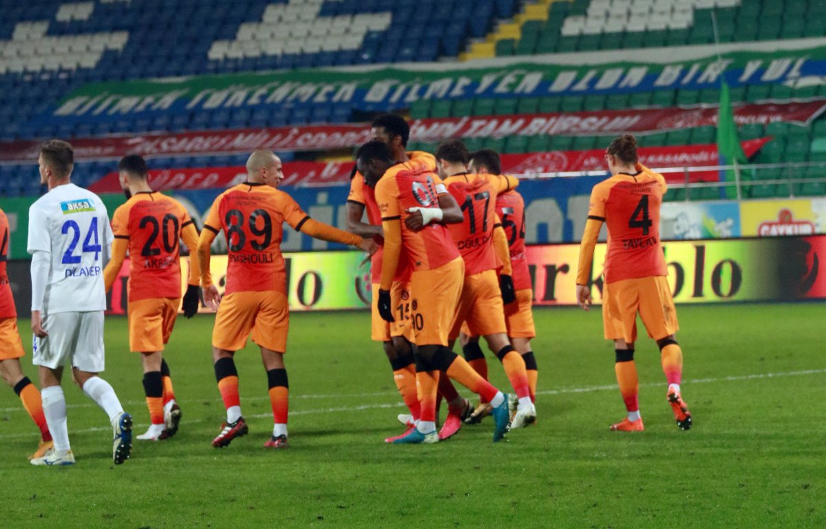 Diagne hat-trick yaptı Galatasaray, Rizespor u farklı yendi #4