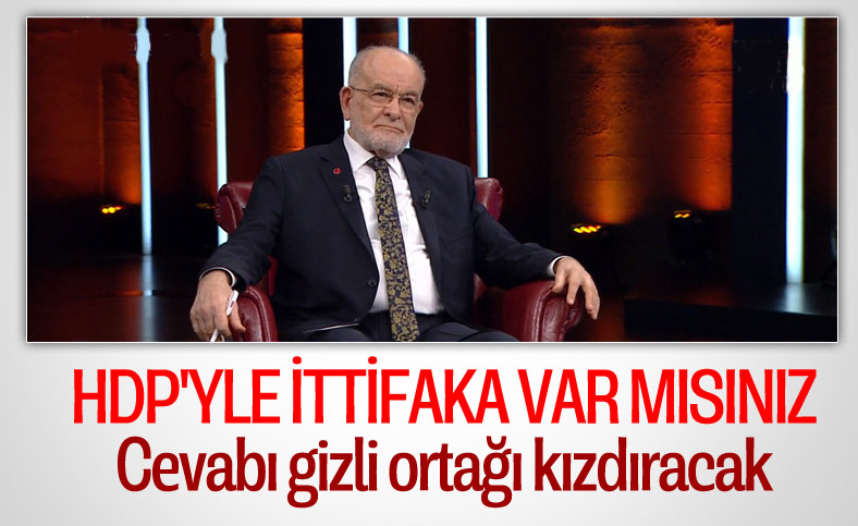 Temel Karamollaoğlu'na HDP ile ittifak soruldu