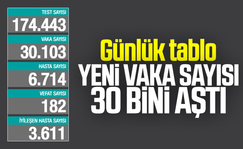 28 Kasım Türkiye'de koronavirüs raporu
