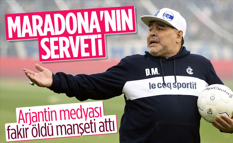 Maradona'dan geriye kalan servet belli oldu