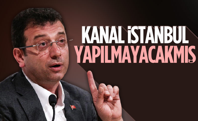 Ekrem İmamoğlu: Kanal İstanbul'un sonu gelmiştir, yapılmayacaktır