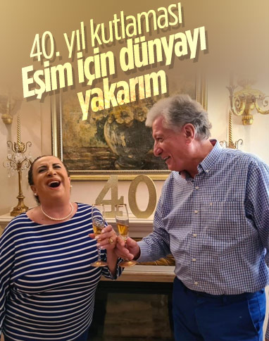 Perran Kutman ve Koral Sarıtaş'ın 40. yıl kutlaması