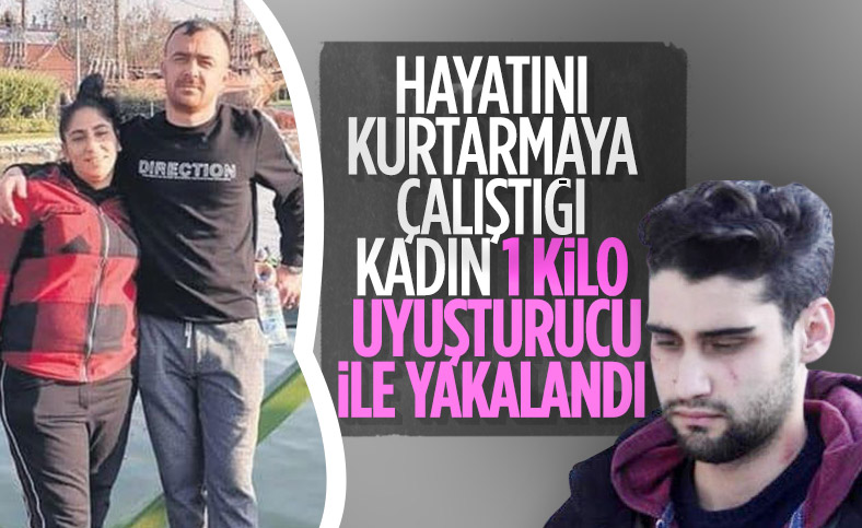 Kadir Şeker'in kurtardığı kadın, uyuşturucu ile yakalandı