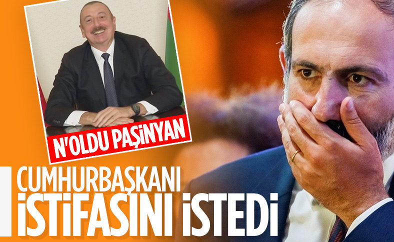 Ermenistan Cumhurbaşkanı Sarkisyan, Paşinyan'dan istifa etmesini istedi