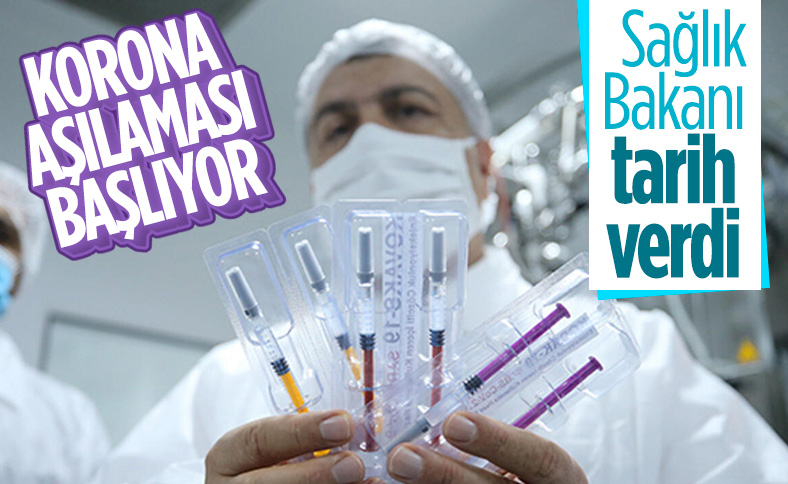 Fahrettin Koca: Aşı uygulamasına 14 Aralık'ta başlamayı planlıyoruz