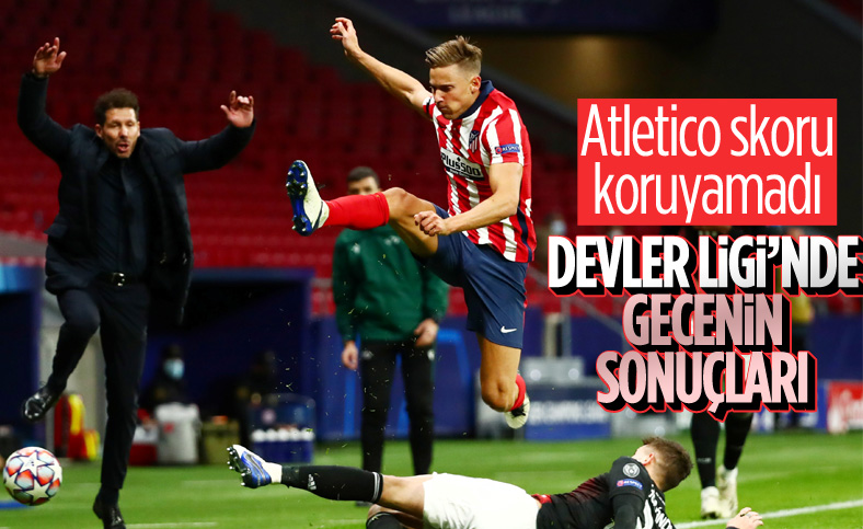 Şampiyonlar Ligi'nde gecenin sonuçları