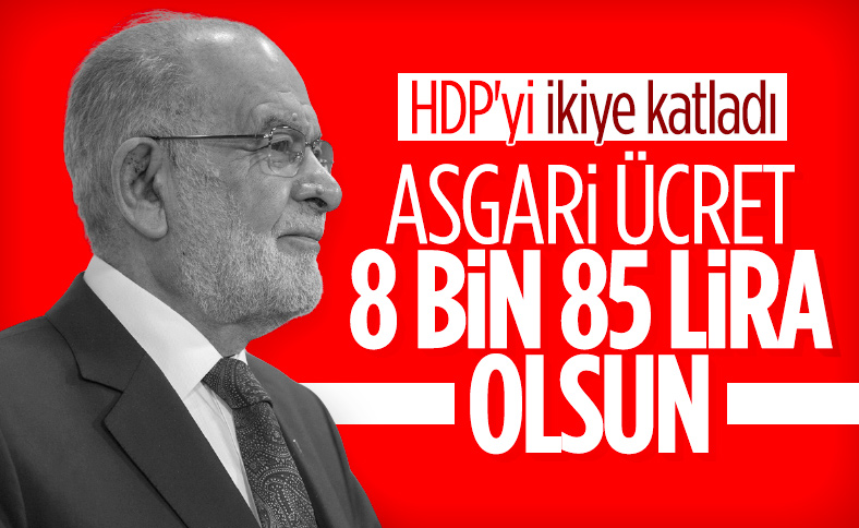 Temel Karamollaoğlu: Asgari ücrette hedef 8 bin 85 lira olmalı