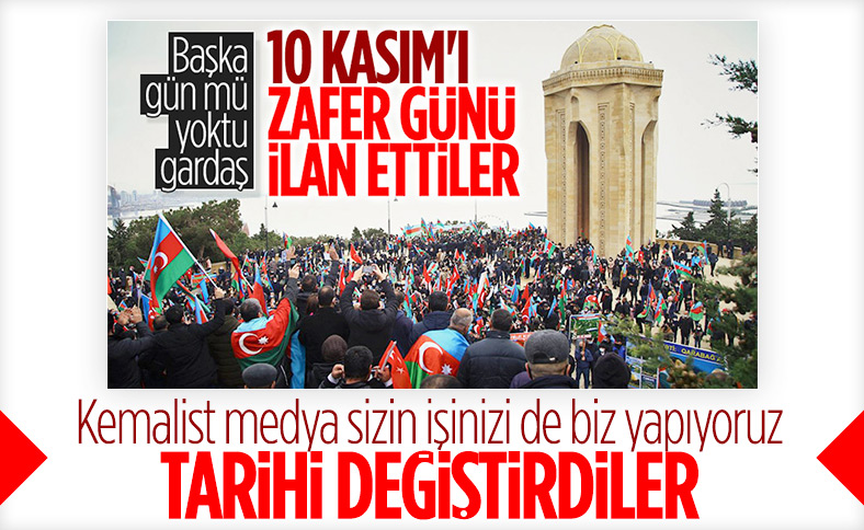 Azerbaycan Zafer Günü'nü 8 Kasım'a aldı
