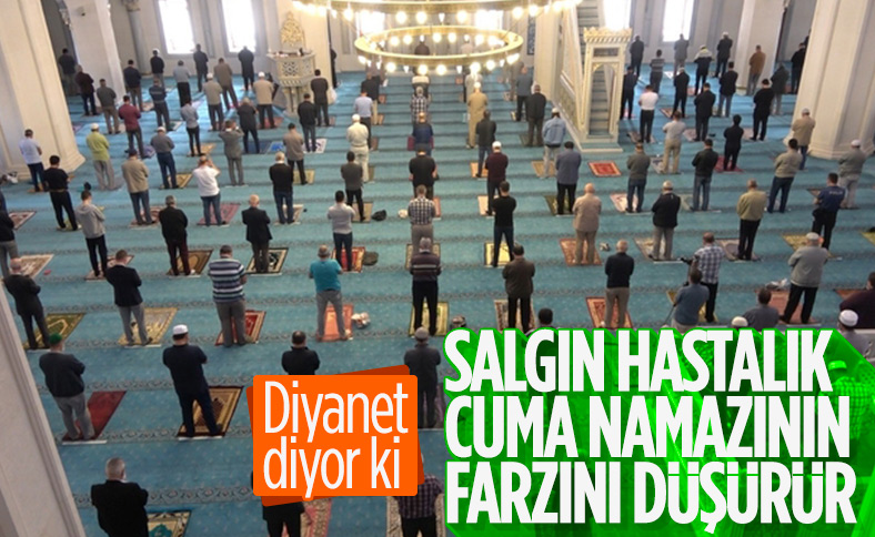 Diyanet'ten cuma namazı açıklaması
