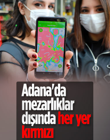 Adana’da koronavirüs risk haritası kırmızıya döndü 
