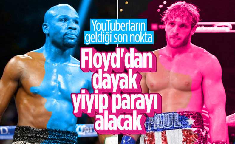 Floyd Mayweather, YouTuber Logan Paul ile dövüşecek