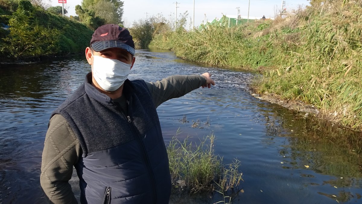 Factory waste pollutes water in Bursa # 1