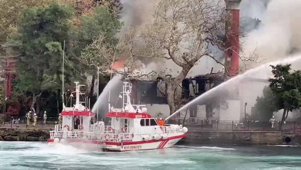 The reason for the fire in the Vaniköy # 2 mosque has been determined