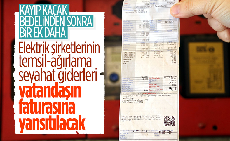 Elektrik faturasına yansıtılacak yeni ek giderler