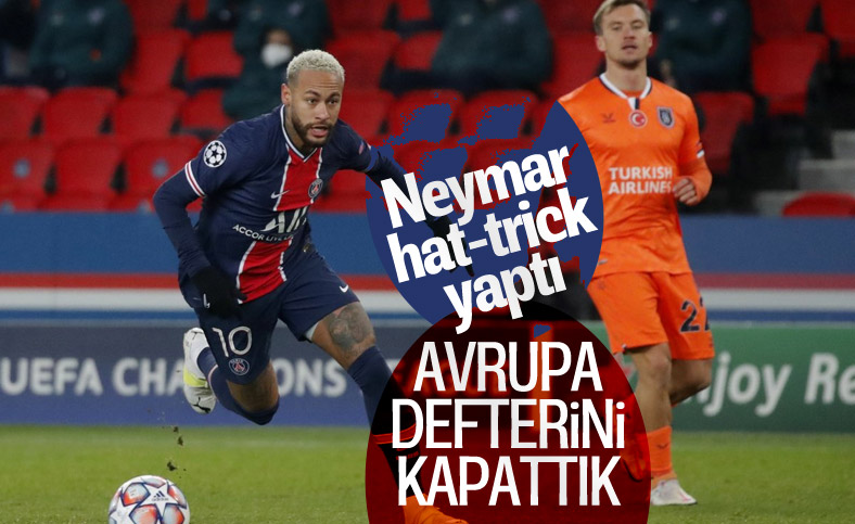 Başakşehir, Şampiyonlar Ligi'ndeki son maçında PSG'ye 5-1 yenildi