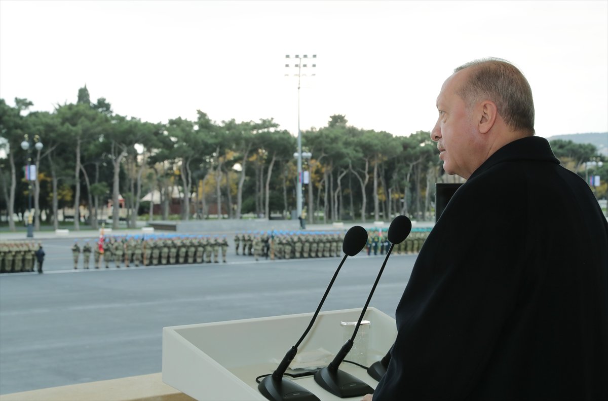 Cumhurbaşkanı Erdoğan: Azerbaycan da mücadele bitmedi #3