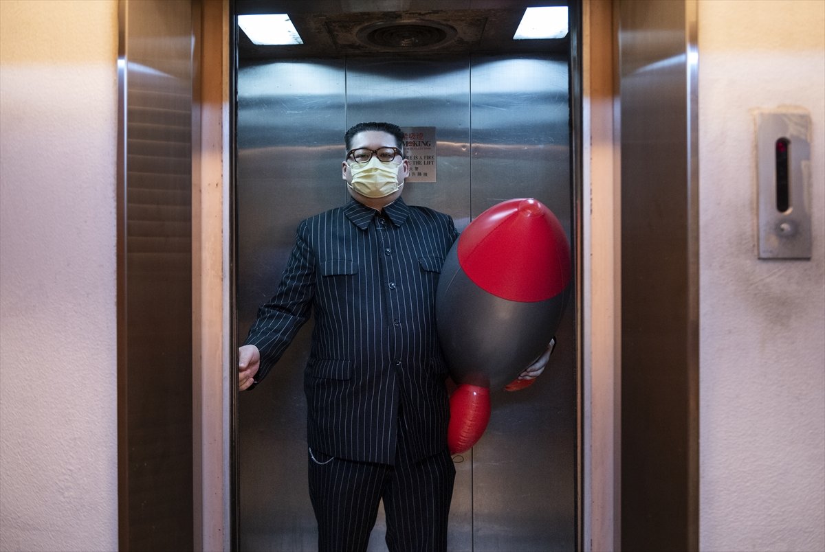 Kim Jong Un un taklitçisi Howard X #2