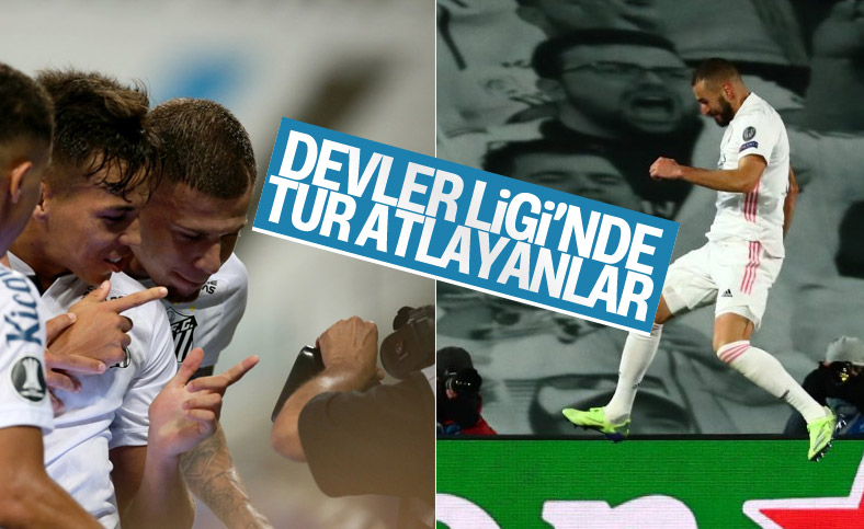 Şampiyonlar Ligi'nde tur atlayan takımlar