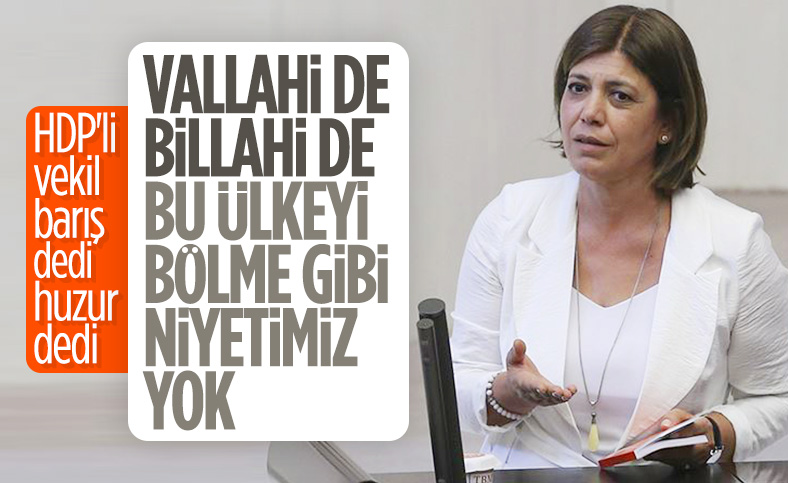 Meral Danış Beştaş: HDP'nin bu ülkeyi bölmeye niyeti yok