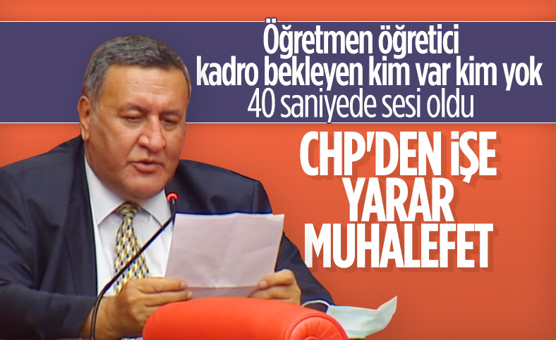 CHP'li Ömer Fethi Gürer, 40 saniyede 6 soru sordu