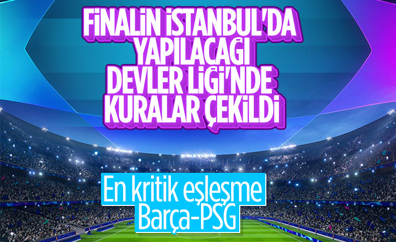 Şampiyonlar Ligi son 16 turu eşleşmeleri