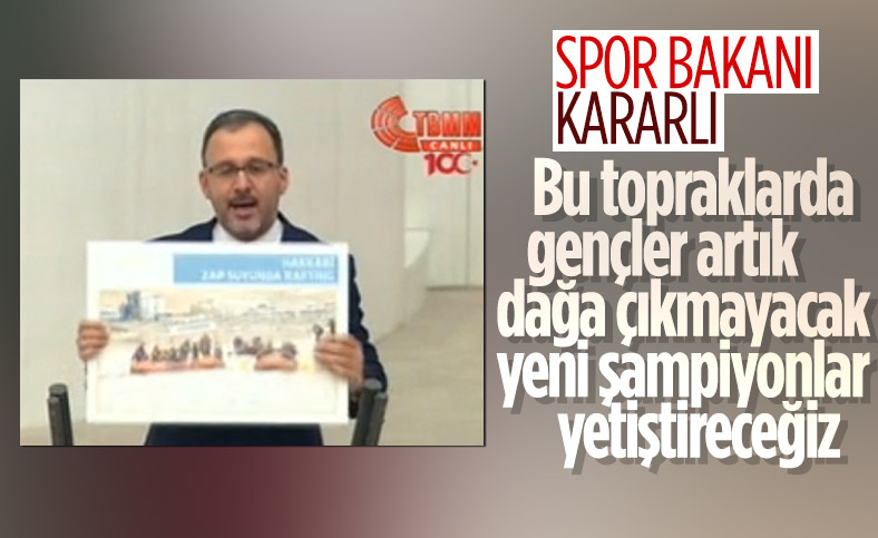 Gençlik ve Spor Bakanı Kasapoğlu: Bu topraklarda gençler artık dağa çıkmayacak