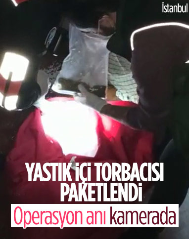 İstanbul'da yastığa zula yapan torbacı yakalandı
