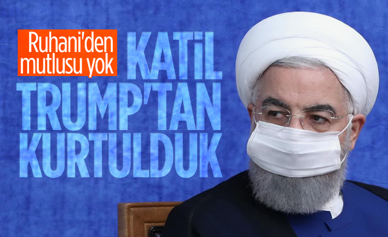 Trump'ın gidişi İran Cumhurbaşkanı Ruhani'yi mutlu etti