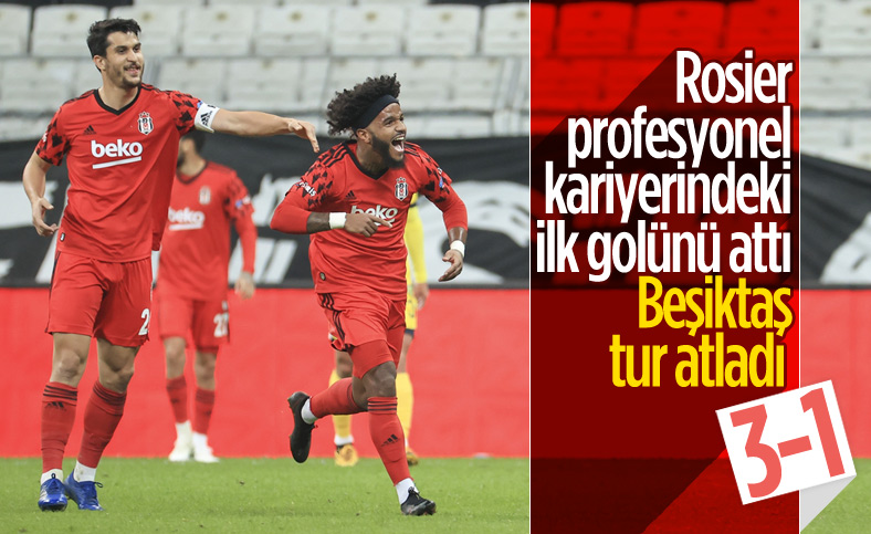 Tarsus İdman Yurdu'nu yenen Beşiktaş tur atladı